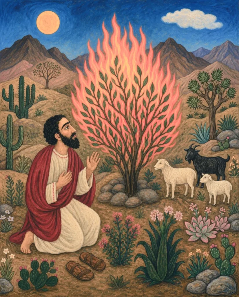 Moses at the Burning Bush
